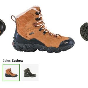 Oboz Tan Hiking Boots